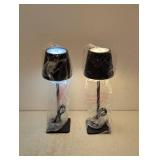 NEW MAINSTAYS RECHARGEABLE LED TOUCH LAMP 2PK.