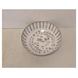 NEW BETTER HOMES & GARDENS MELAMINE SERVE BOWL GRAY