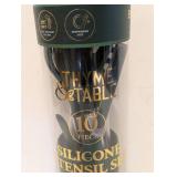 NEW THYME & TABLE SILICONE UTENSILS SET