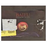 BAIFU JAPANESE STYLE NOODLE BOWL W/ CHOPSTICKS