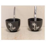 BAIFU JAPANESE STYLE NOODLE BOWL W/ CHOPSTICKS