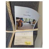 NEW THRESHOLD AREA RUG BLUE MULTICOLOR 7’x10’