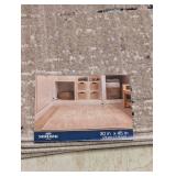 NEW MOHAWK AREA RUG BEIGE BLUE 30”x45”