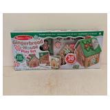 NEW MELISSA & DOUG GINGERBREAD HOUSE PLAYSET