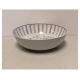 NEW BETTER HOMES & GARDENS MELAMINE SERVE BOWL GRAY