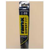 RAIN X EXPERT FIT CONVENTIONAL C-26 WIPER BLADE
