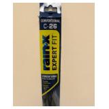 RAIN X EXPERT FIT CONVENTIONAL C-26 WIPER BLADE
