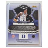 Paolo Banchero Rookie 2022 Panini Chronicles Mosaic Silver Holo #3 - Duke University Basketball Card