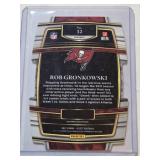 Rob Gronkowski 2021 Panini Select Die Cut Prizm #32 - Tampa Bay Buccaneers Football Card
