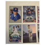 Lot of 36 Minnesota Twins Baseball Cards including Rookies, Refractors and Inserts of Players Like Jose Berrios, Miguel Sano, and Byron Buxton