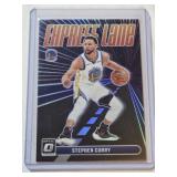 Stephen Curry 2023-24 Panini Donruss Optic Express Lane Silver Prizm #25 - Golden State Warriors Basketball Card