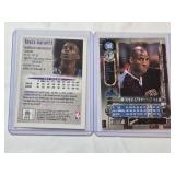 Lot of 2 Kevin Garnett Basketball Cards including 1997 Topps Foundations and Skybox Premium