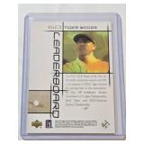 Tiger Woods Rookie 2001 Upper Deck #60 - Golf Card