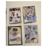 Lot of 32 Minnesota Twins Cards featring Rookie Cards, Refractors & Inserts with Key Players Like Joe Mauer, Byron Buxton, and Jose Berrios