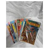 Lot of 12 Vintage Warlord Comics