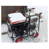HotBox power washer with a 420cc gasoline engine electric start