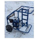 3600 PSI 2.6 gallon per minute propane power horse power washer, motor and frame only