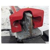 37 ton log splitter trailer with a gx270 Honda engine