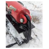 37 ton log splitter trailer with a gx270 Honda engine