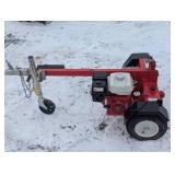 37 ton log splitter trailer with a gx270 Honda engine