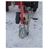 37 ton log splitter trailer with a gx270 Honda engine