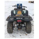 Arctic cat 500 four-wheeler - Cranks but doesn