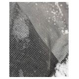 roll off mesh cover rail spinner and motor - 20ft