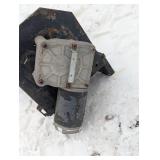 roll off mesh cover rail spinner and motor - 20ft