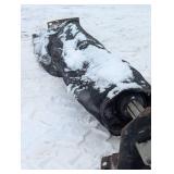 roll off mesh cover rail spinner and motor - 20ft