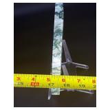 Large Hand-Carved Moss Agate Leaf is a beautifully sculpted piece that showcases the natural beauty of moss agate in a graceful, leaf-shaped form.