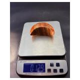 Petrified Wood Moon is a beautifully carved piece that captures ancient earth energy in a graceful moon shape.