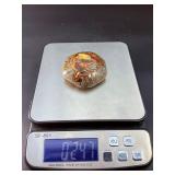 Geode Septarian Nodule Slab is a striking natural slice that reveals the ancient beauty hidden within a septarian nodule.