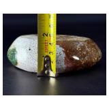 Ocean Jasper Agate Bowl is a beautifully hand-carved piece that showcases the soothing, earthy beauty of ocean jasper agate.