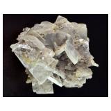 Laguna Lace Agate (Partial Polished) is a striking natural piece that beautifully balances raw texture with smooth, polished detail.