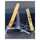 Petrified Wood Slices are captivating natural pieces that reveal the ancient beauty of wood transformed into stone over millions of years.