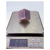 Lepidolite Cube with Flat Corner is a uniquely shaped crystal that combines the natural beauty of lepidolite with a geometric form.
