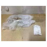 Costway Lighted Christmas Reindeer w/ 50 LED Lights Outdoor Yard Christmas Decorations