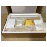 Kids Table and Chair Set Children Wooden Activity Table Set w/ Drawer & Flip Top