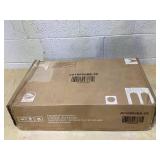 COSTWAY Counter Height Bar Stools Set of 2, 29.5-inch Backless Saddle Stools with Nailhead Trim, Footrest, Max Load 330 Lbs, Upholstered Barstools for Kitchen Island Pub, Beige