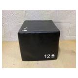 GYMAX Plyometric Jump Box, 3 in 1 Plyo Jumping Training Box with Non-Slip & Easy-to-Clean PU Cover, Heavy Foam Exercise Trainer for Home Gym