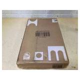 19 Gal Rectangle Laundry Basket Bamboo Clothes Hamper with Handles and Lid