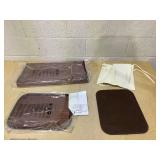 19 Gal Rectangle Laundry Basket Bamboo Clothes Hamper with Handles and Lid