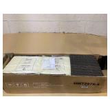 Costway HW72976-4 Patio Wicker Barstools with Soft Seat Cushion & Cozy Footrest - Set of 4