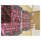 2PCS Patio Lightweight Folding Beach Chair Camping Lawn Webbing Chair Portable