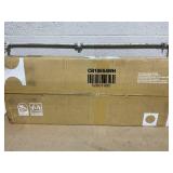 Costway Home Office Computer Desk White Study Desk Laptop Table with Drawer & Storage Shelf