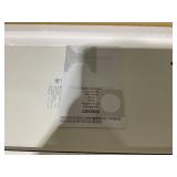 Costway Home Office Computer Desk White Study Desk Laptop Table with Drawer & Storage Shelf