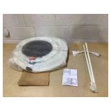 Costway 5FT Pre-lit Christmas Snowman Pop-up Xmas Holiday Decoration with 180 LED Lights