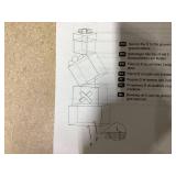 Costway 4 FT Stackable Holiday Present Boxes with LEDs and Bows for Indoor Outdoor Home