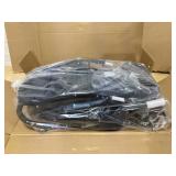 BABY JOY Double Stroller, Foldable Lightweight Twin Stroller with Tandem Seating, Adjustable Backrest/Canopy/Footrest, 5-Point Harness, Storage Basket, Newborn and Toddler (Black)