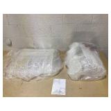 6 Feet Christmas Lighted Reindeer and Santa